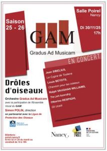 Concert symphonique "Drôles d'oiseaux"
